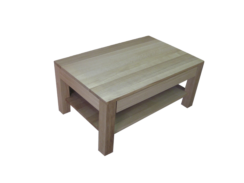 stolik z litego drewna