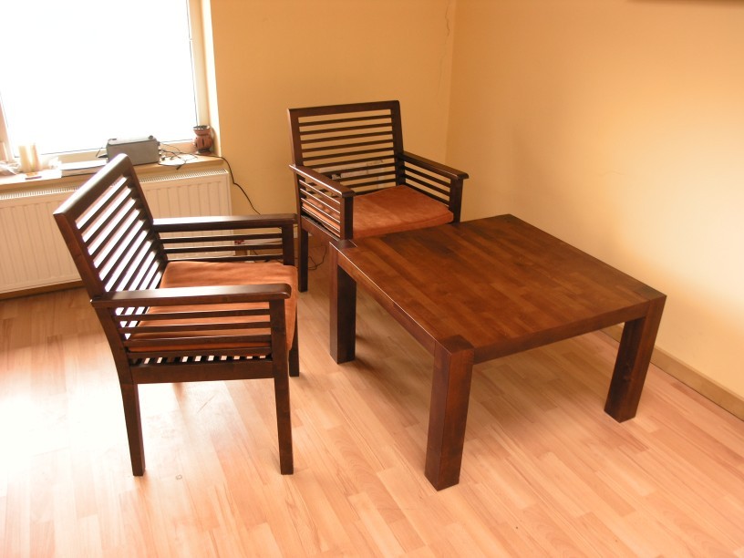 stół s1 kawowy fotele