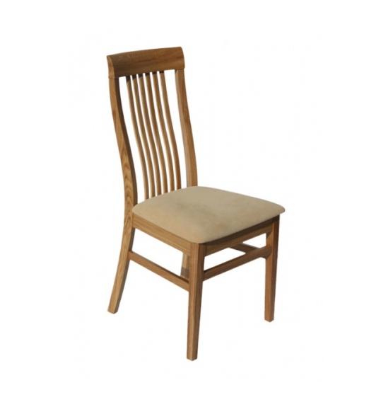 Krzesła dębowe tapicerka carabu