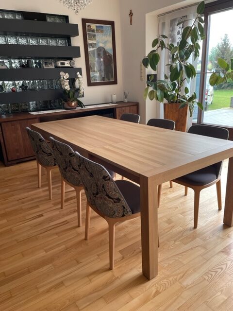 nowoczesny stół drewniany S7