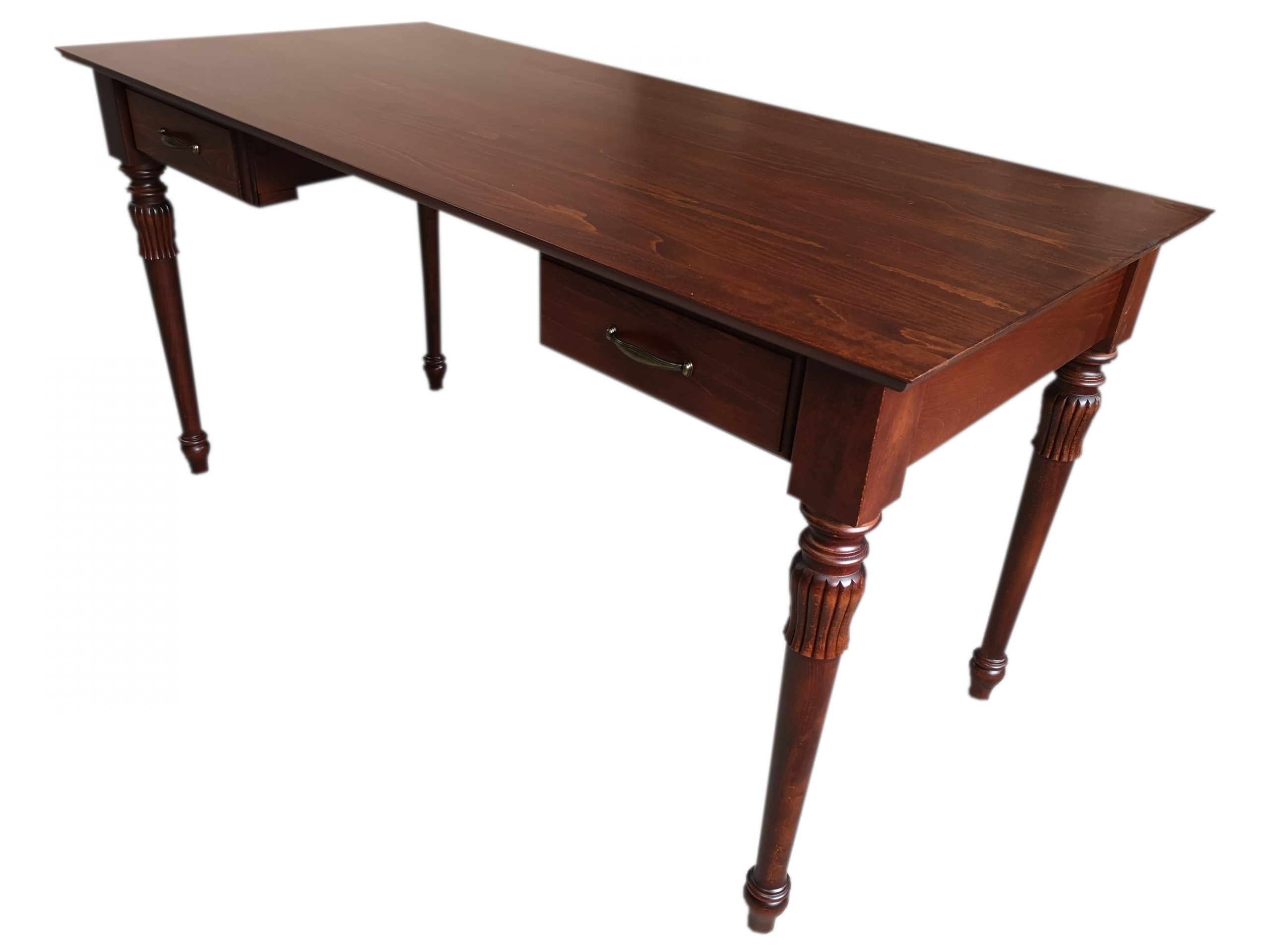 stylowe biurko-drewniane.