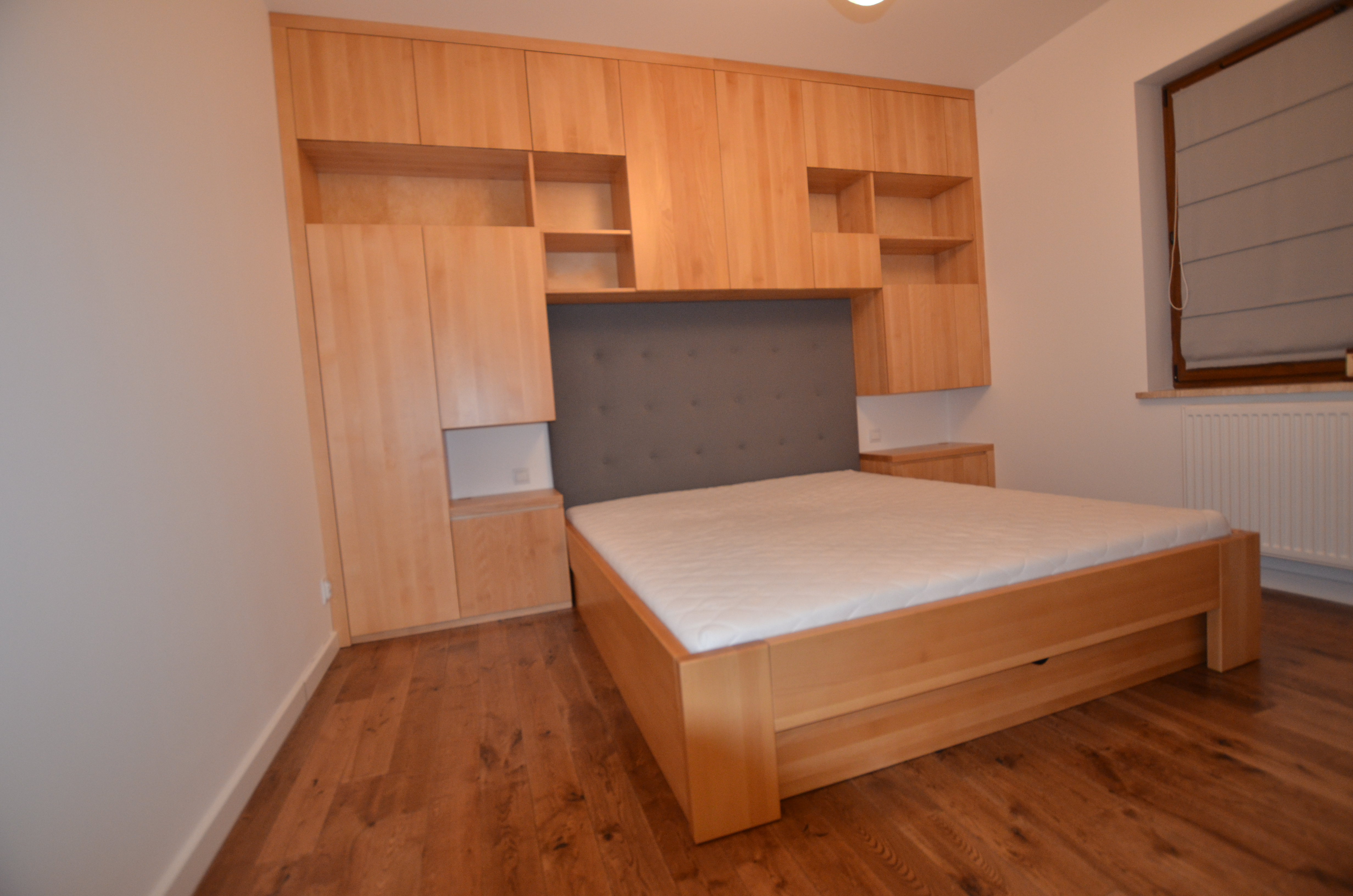 Sypialnia drewniana