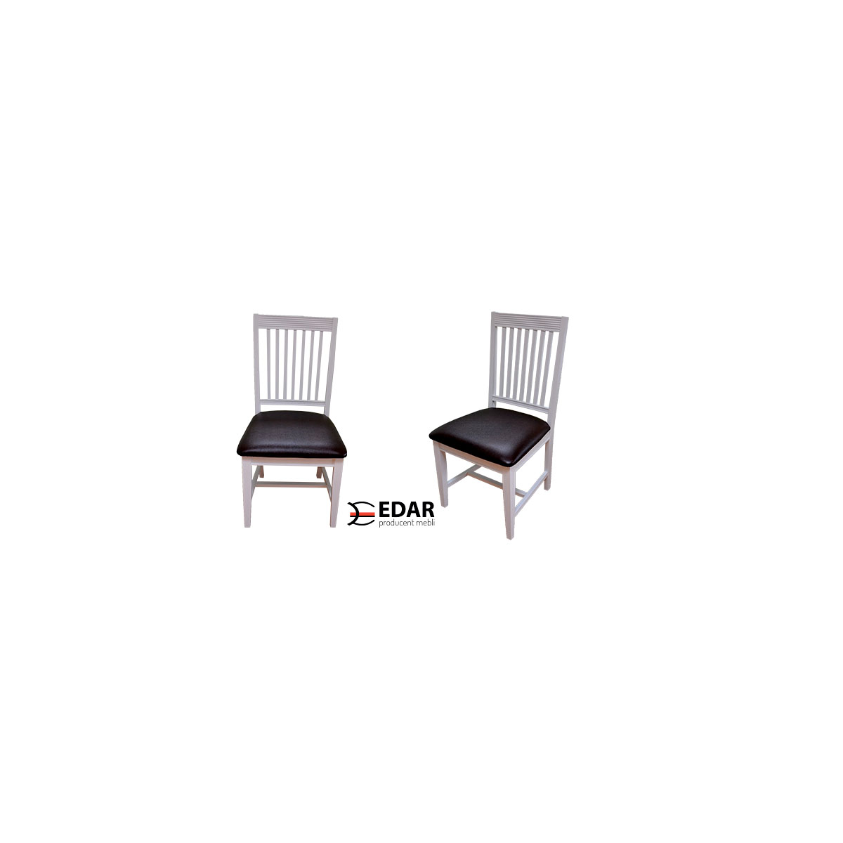 krzesło bukowe białe